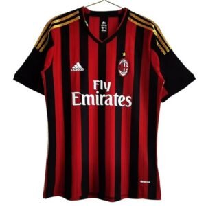 Maillot Rétro AC Milan Domicile 2013/2014