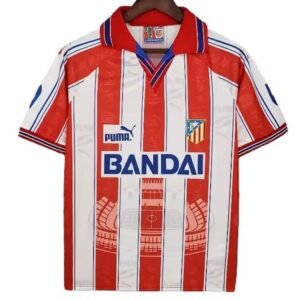 Maillot Rétro Atletico Madrid Domicile 1996/1997