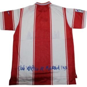 Maillot Rétro Atletico Madrid Domicile 1999/2000 – Image 2