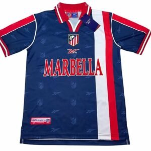 Maillot Rétro Atletico Madrid Extérieur 1998/1999