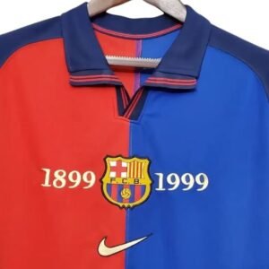Maillot Rétro FC Barcelone Domicile 1999/2000 – Image 4