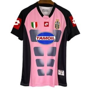 Maillot Rétro Juventus Gardien 2002/2003 Rose Noir