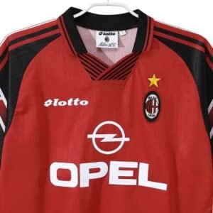 Maillot rétro AC Milan domicile copa centenario do belo 1997/98 – Image 3