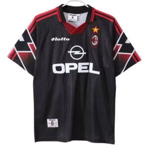 Maillot rétro AC Milan third copa centenario do belo 1997/98