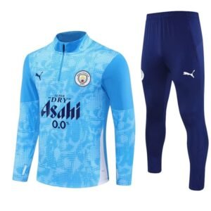 Survêtement Manchester City 2025/2026 Bleu (Training top+Pantalon)