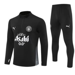 Survêtement Manchester City 2025/2026 Noir (Training top+Pantalon)