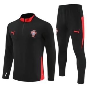 Survêtement Portugal 2025/2026 Noir (Training top+Pantalon)