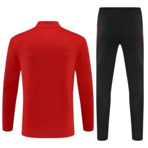 Survêtement Portugal 2025/26 Rouge Noir (Training top+Pantalon) – Image 3