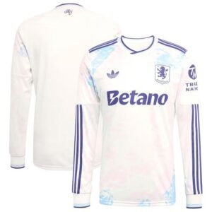 Maillot Aston Villa Third Manches Longues 2025/2026