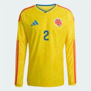 Maillot Colombie Domicile D.Muñoz Manches Longues 2026/2027 – Image 2