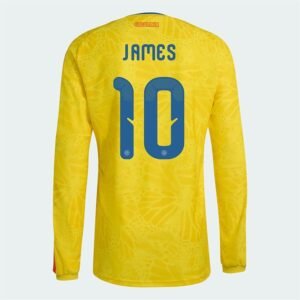 Maillot Colombie Domicile James Manches Longues 2026/2027
