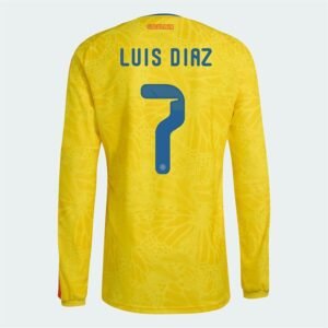 Maillot Colombie Domicile Luis Diaz Manches Longues 2026/2027