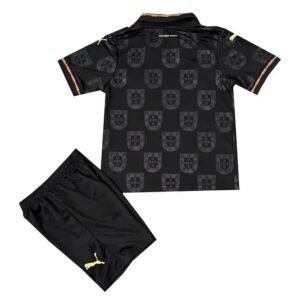 Maillot Édition Spéciale Portugal Enfant 2025/2026 Noir – Image 2