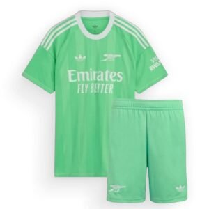 Maillot Arsenal Gardien Enfant Vert 2025/2026