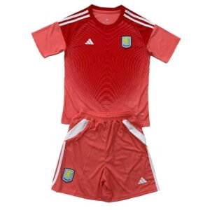 Maillot Aston Villa Gardien Enfant Rouge 2025/2026 – Image 2