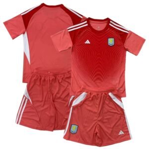 Maillot Aston Villa Gardien Enfant Rouge 2025/2026