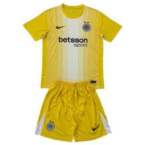 Maillot Inter Milan Gardien Enfant Jaune 2025/2026 – Image 2