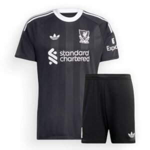 Maillot Liverpool Gardien Enfant Noir 2025/2026