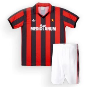Maillot Rétro AC Milan Domicile Enfant 1990/1991