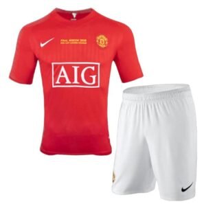 Maillot Rétro Manchester United Champions League Final Enfant 2006/2007