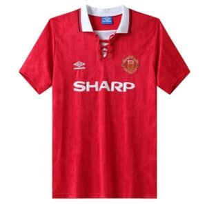 Maillot Rétro Manchester United Domicile 1992/1993