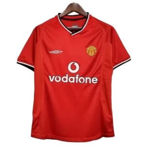 Maillot Rétro Manchester United Domicile 2000/2001
