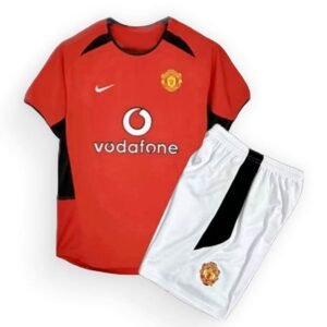 Maillot Rétro Manchester United Domicile Enfant 2002/2003