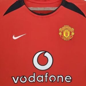 Maillot Rétro Manchester United Domicile Manches Longues 2002/2003 – Image 3