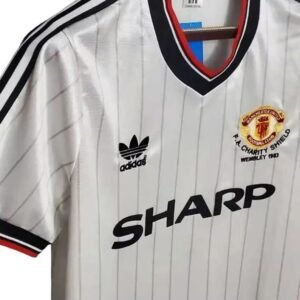 Maillot Rétro Manchester United Extérieur 1983/1984 – Image 2