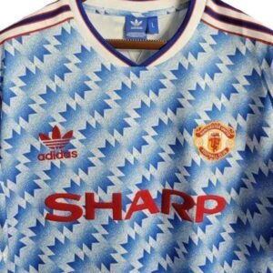 Maillot Rétro Manchester United Extérieur 1990/1991 – Image 3