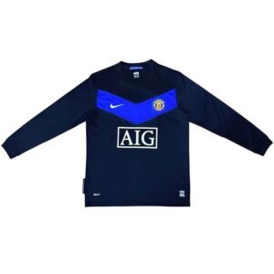 Maillot Rétro Manchester United Extérieur Manches Longues 2009/2010