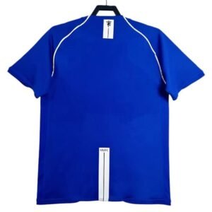 Maillot Rétro Manchester United Gardien 2007/2008 Bleu – Image 2