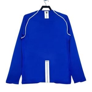 Maillot Rétro Manchester United Gardien Manches Longues 2007/2008 Bleu – Image 2