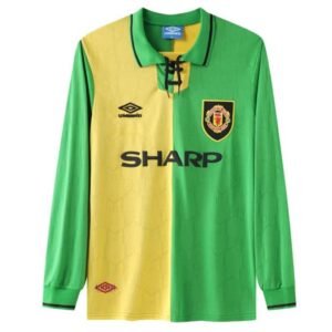 Maillot Rétro Manchester United Third Manches Longues 1992/1993