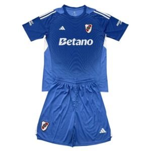 Maillot River Plate Gardien Enfant Bleu 2025/2026 – Image 2