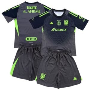 Maillot Tigres UANL Gardien Enfant Noir 2025/2026