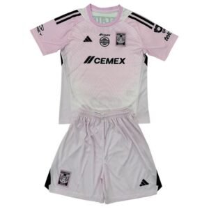 Maillot Tigres UANL Gardien Enfant Rose 2025/2026 – Image 2