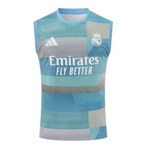 Debardeur Real Madrid 2025/2026 Bleu Gris