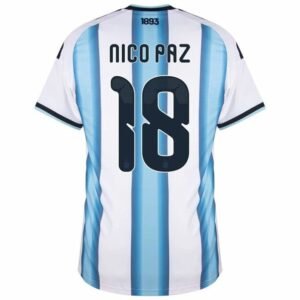 Maillot Argentine Nico Paz Domicile 2026/2027