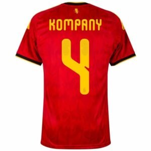 Maillot Belgique Kompany Domicile 2026/2027