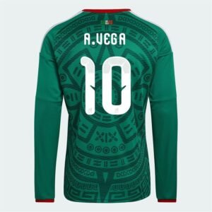 Maillot Mexique A.Vega Domicile Manches Longues 2026/2027
