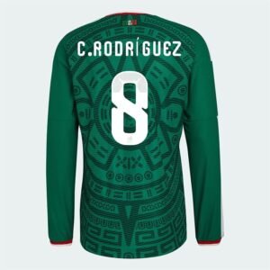 Maillot Mexique C.Rodríguez Domicile Manches Longues 2026/2027
