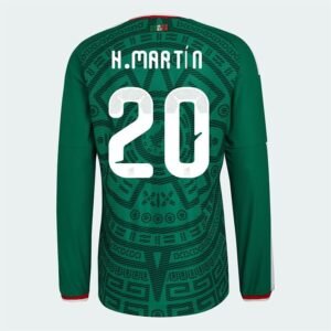 Maillot Mexique H.Martin Domicile Manches Longues 2026/2027