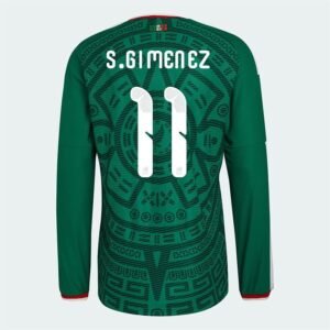 Maillot Mexique S.Gimenez Domicile Manches Longues 2026/2027