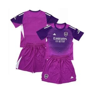 Maillot Arsenal Gardien Enfant Violet 2025/2026