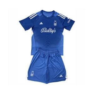 Maillot Nottingham Forest Gardien Enfant Bleu 2025/2026 – Image 2