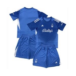 Maillot Nottingham Forest Gardien Enfant Bleu 2025/2026