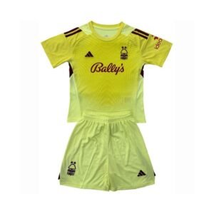 Maillot Nottingham Forest Gardien Enfant Jaune 2025/2026 – Image 2