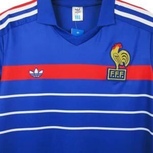 Maillot Rétro France Domicile 1984 – Image 3