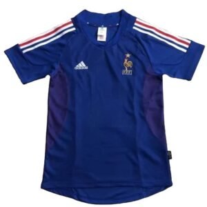 Maillot Rétro France Domicile 2002